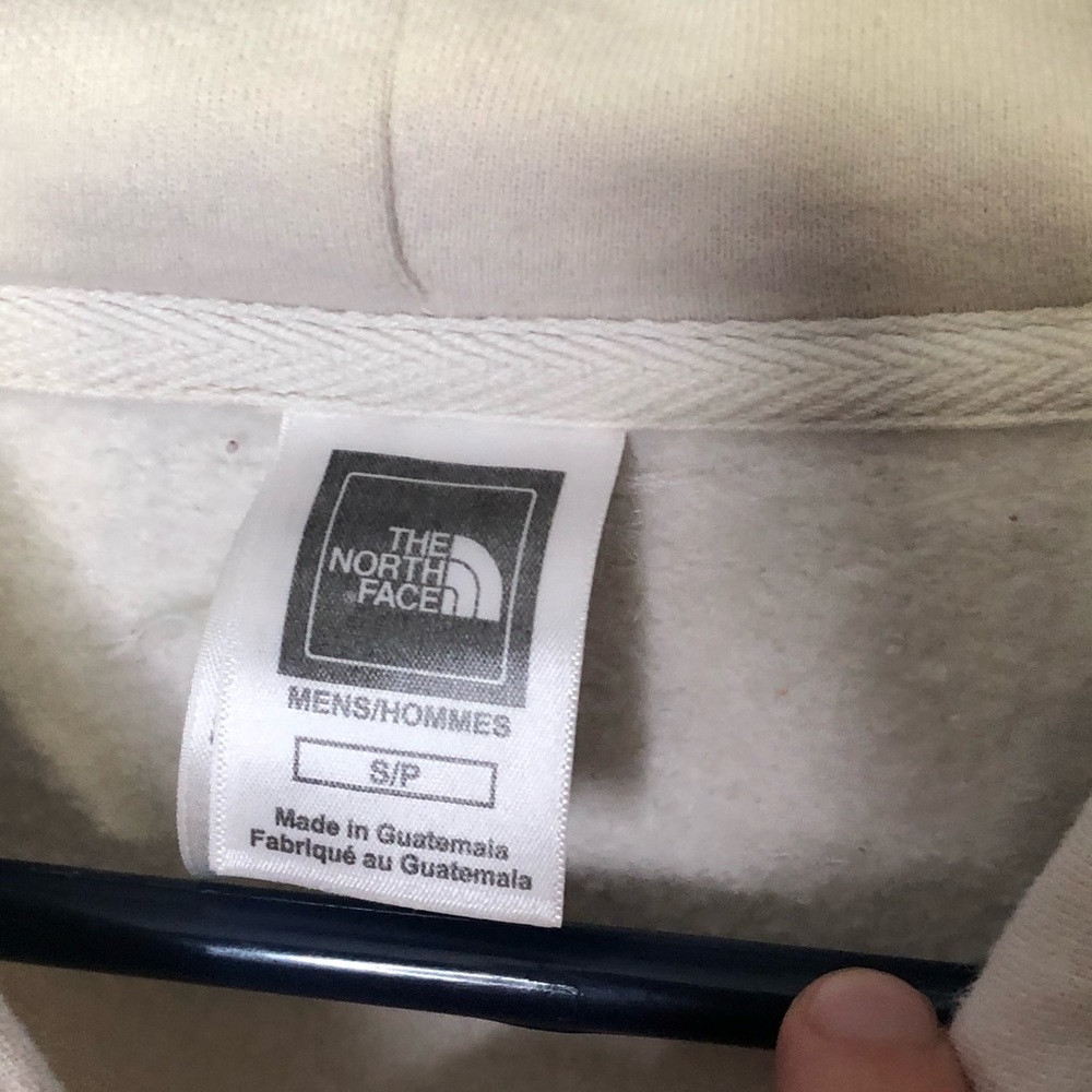 The North Face White Big Logo Hoodie Sweatshirt - Picture 4 of 6